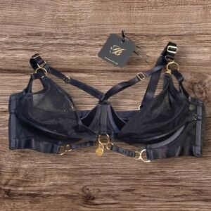 Lexi peek-a-boo bra Honey Birdette NWT